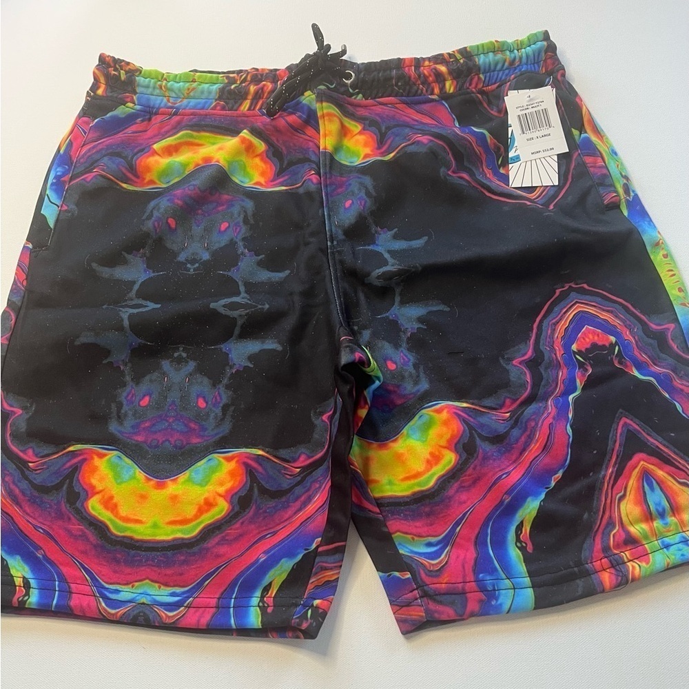NWT Men's "Fresh Prince of Bel-Air Board Shorts Size XL No Liner Streetwear (L)